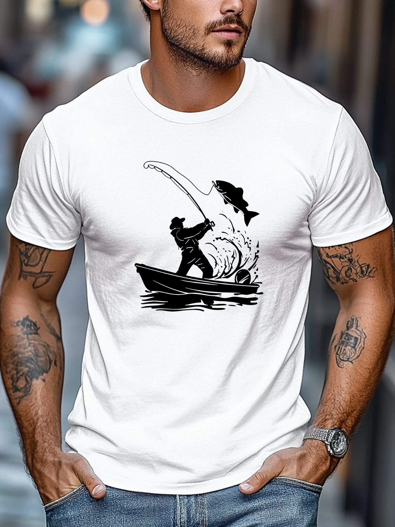 Home Barca - Camiseta Masculina Plus Size, Simples e