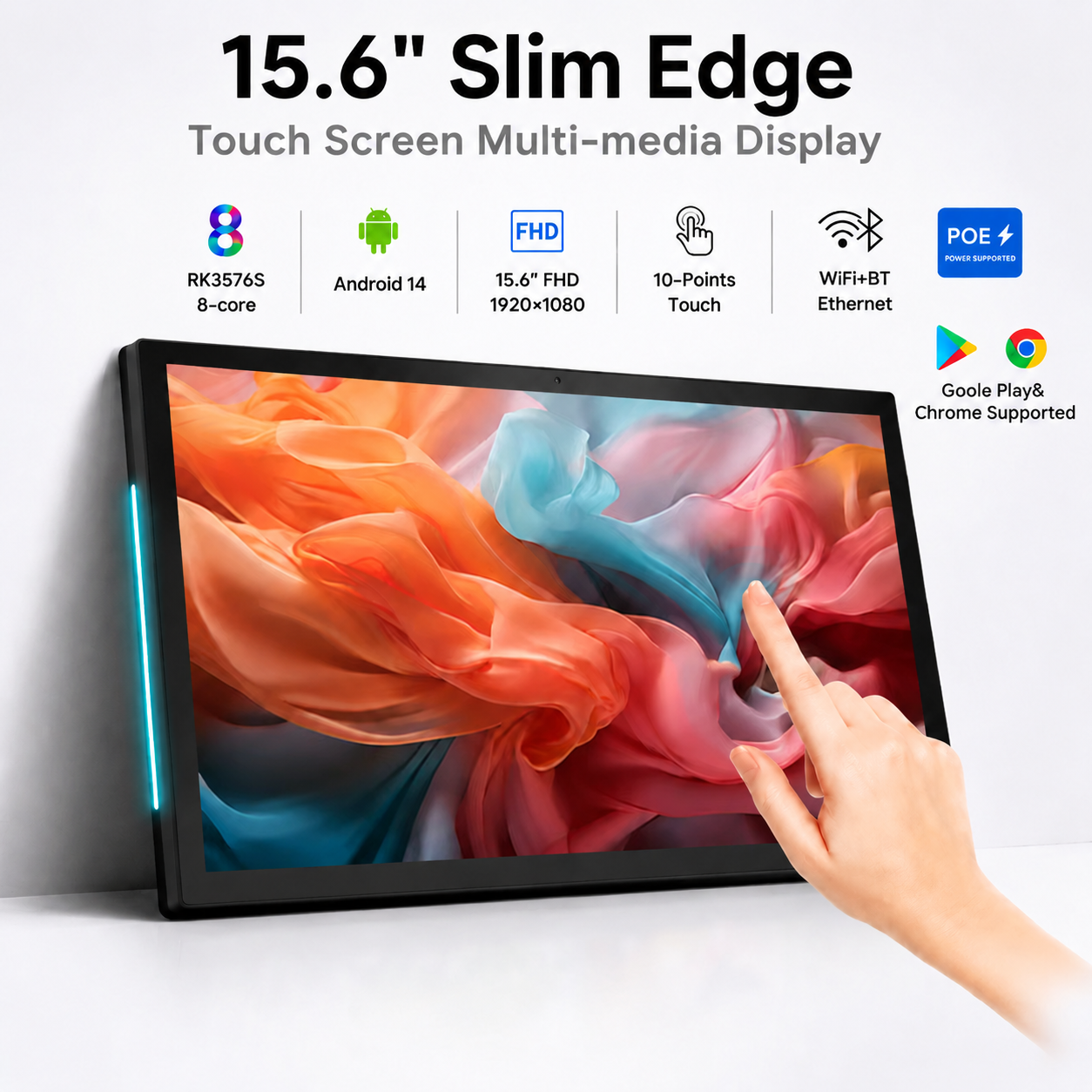 Home Bar Android - Tablet de Parede Inteligente FHD Touch