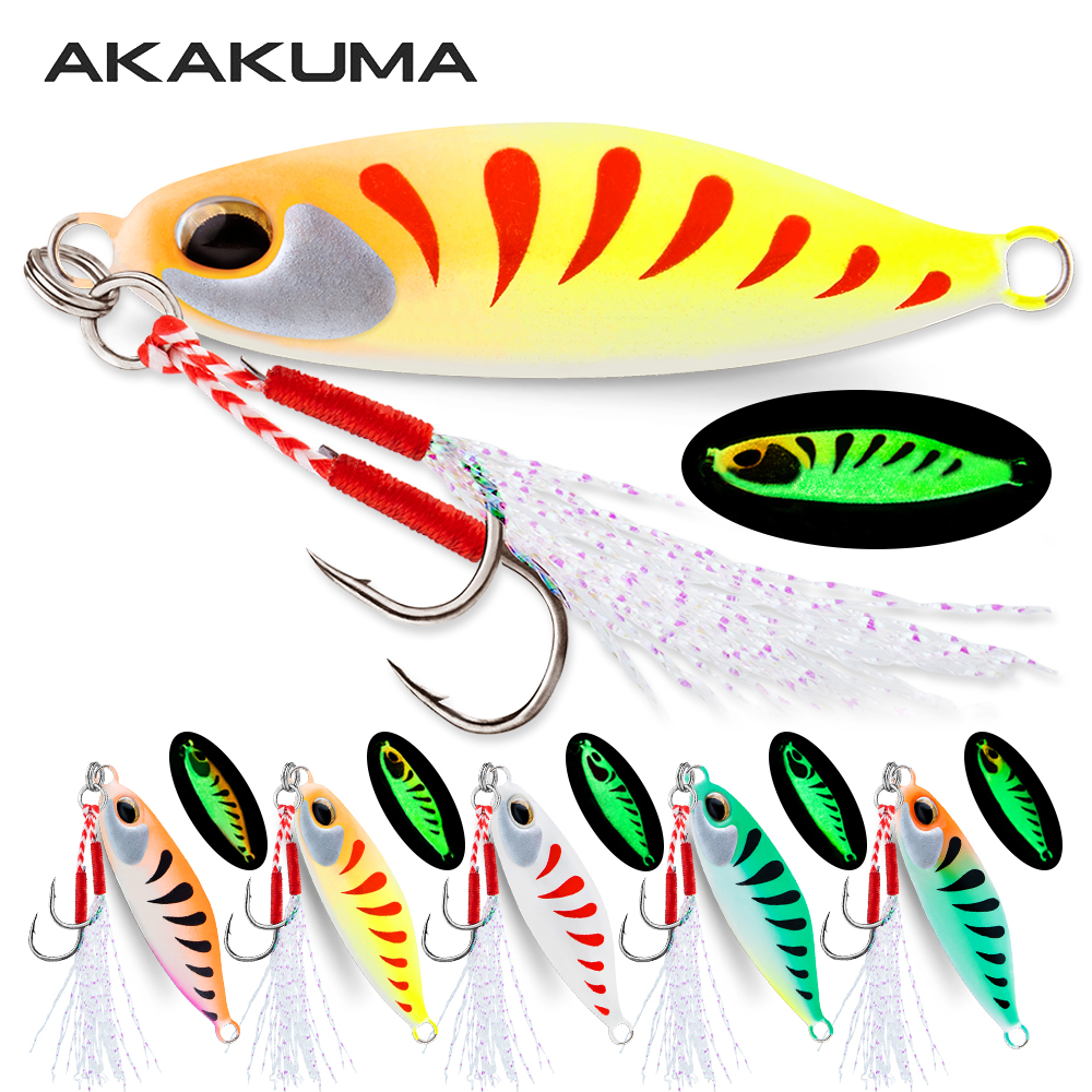 Jigger Double Sided - 5 pçs jig isca 7g/10g/15g/20g afundando