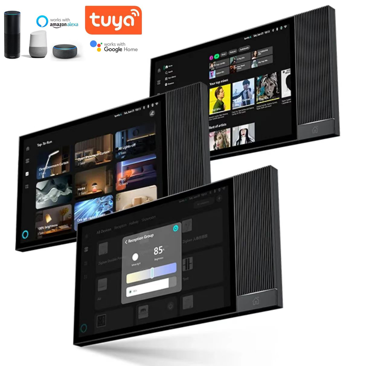 Home Bar Android - Tuya Gateway Inteligente Zigbee de 8