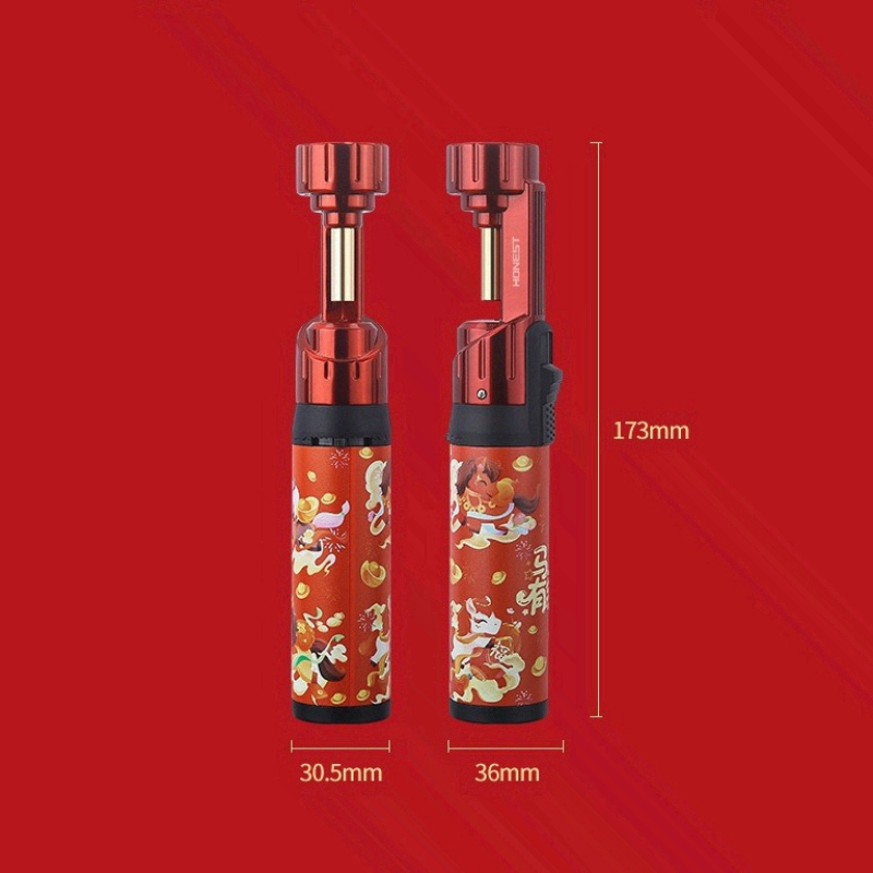 Smoking Gun Kit - 2026 Honest Novo Isqueiro Inflável Metálico