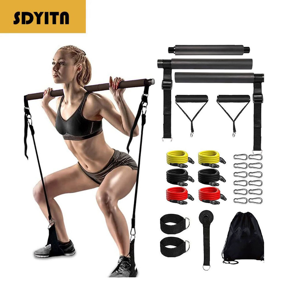 Home Bar Word - Barra de pilates portátil para treinos