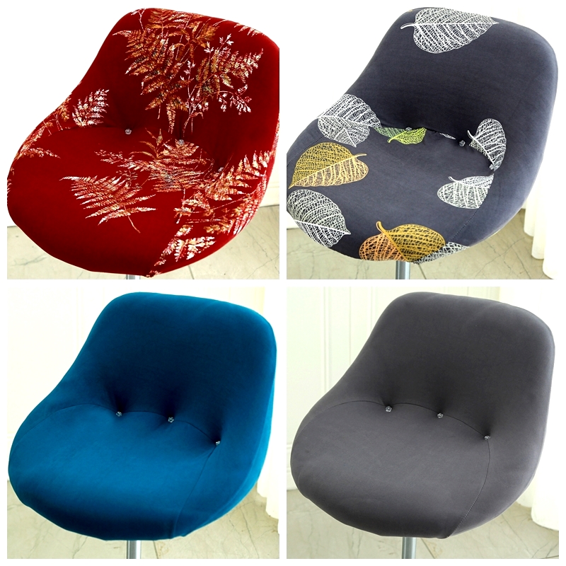 Home Bar Seating - Elastic Universal Arc High Stool Cover,