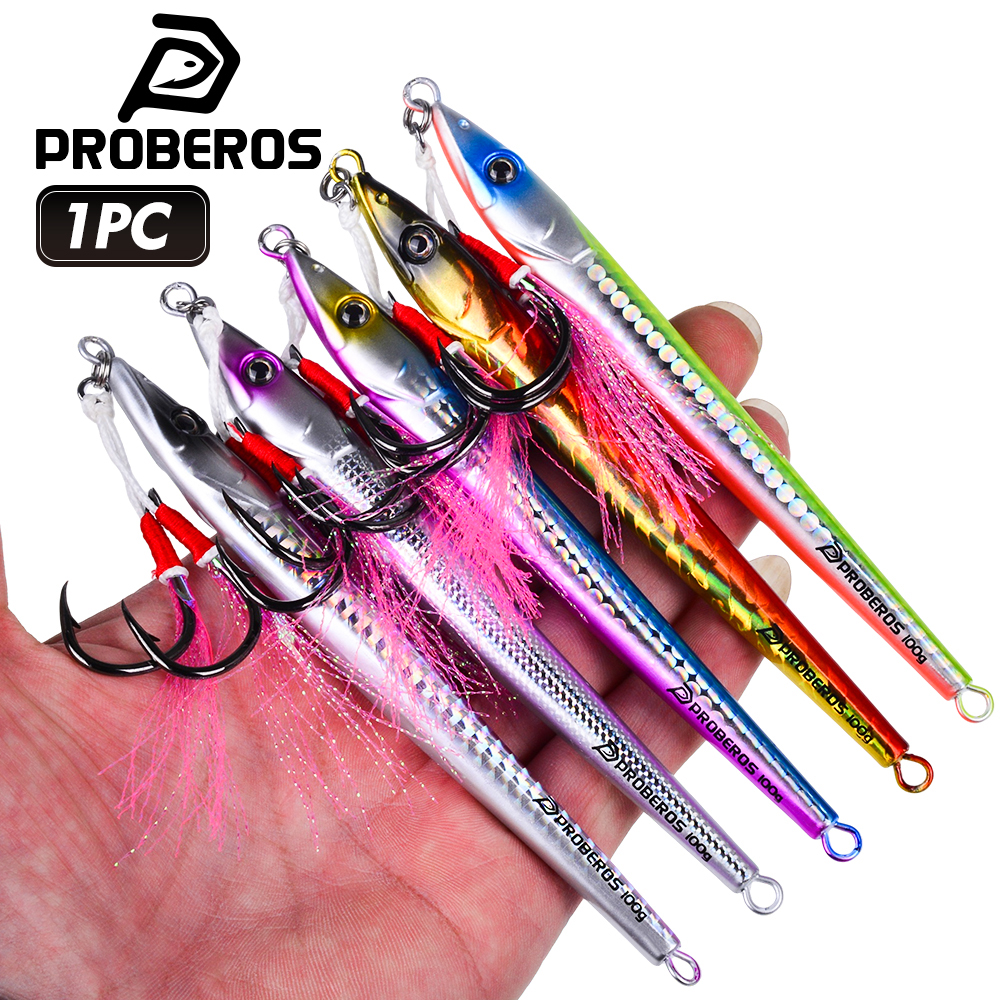 Jigger Double Sided - Isca Artificial Rígida PROBEROS 30-100g de