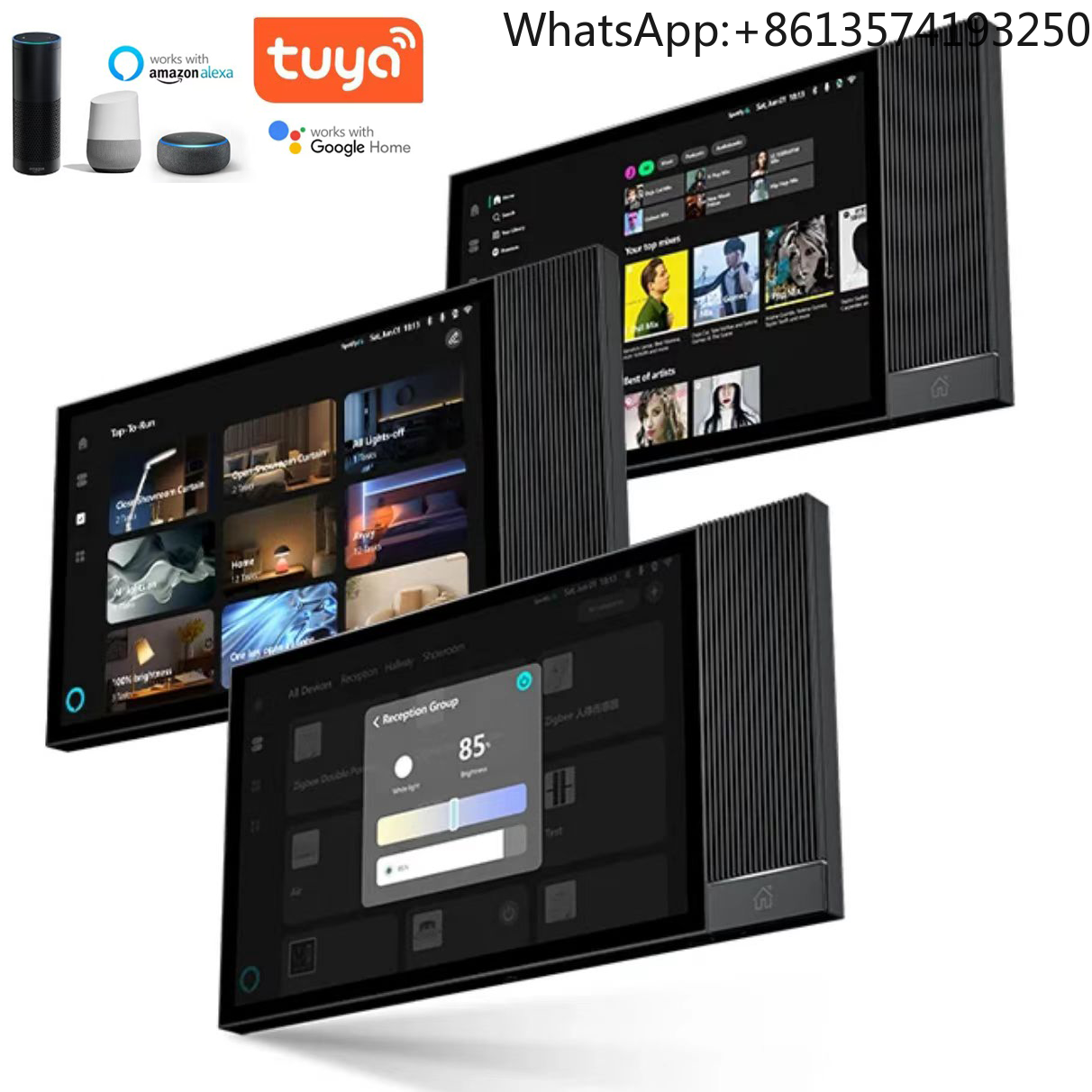 Home Bar Android - Gateway Inteligente Tuya de 8 Polegadas