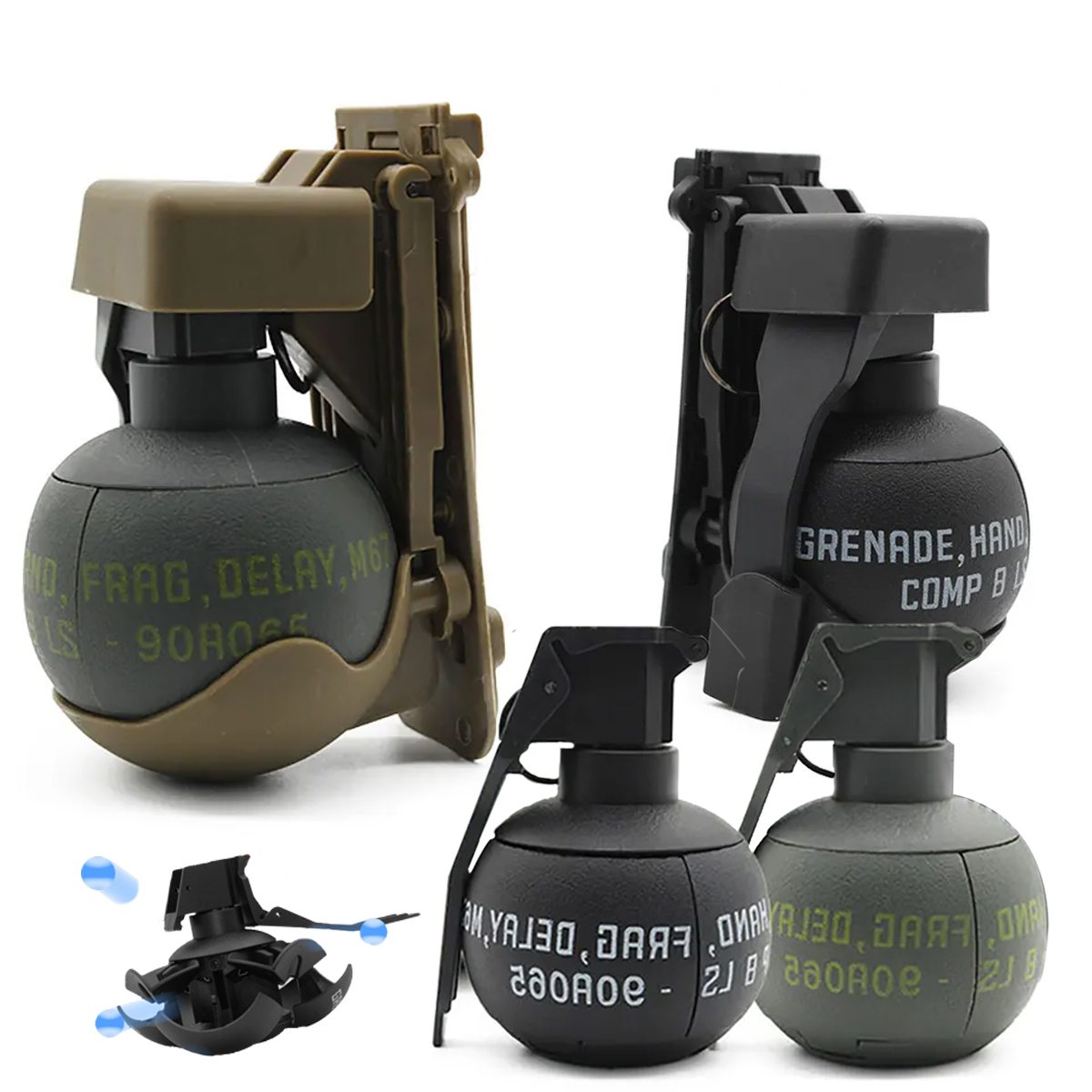 Smoking Gun Kit - Conjunto de Modelos de Granadas Táticas