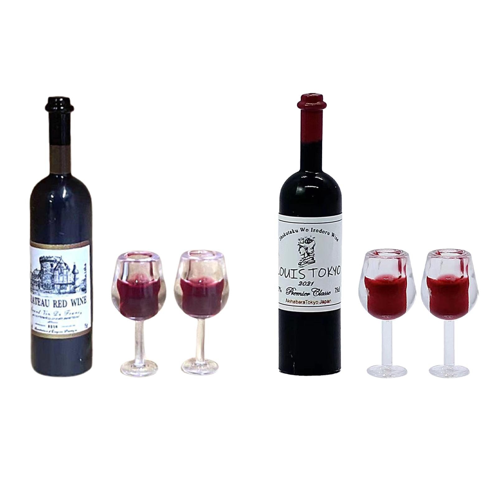 Home Bar Shelf - Copos de garrafa de vinho para