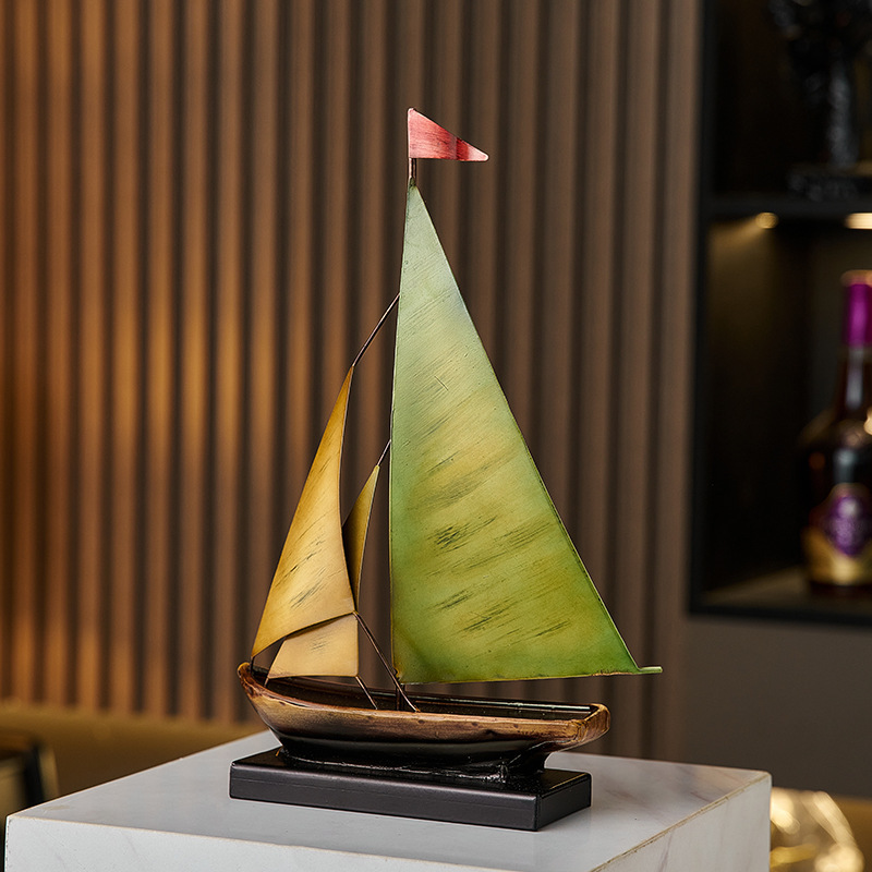 Home Bar Setup - Ornamento Criativo de Modelo de Barco