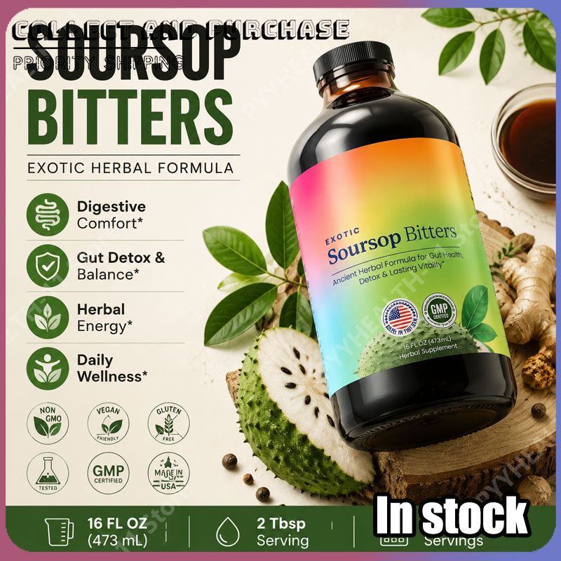 Bitters Bottle Set - Líquido Amargo de Graviola 16 Fl