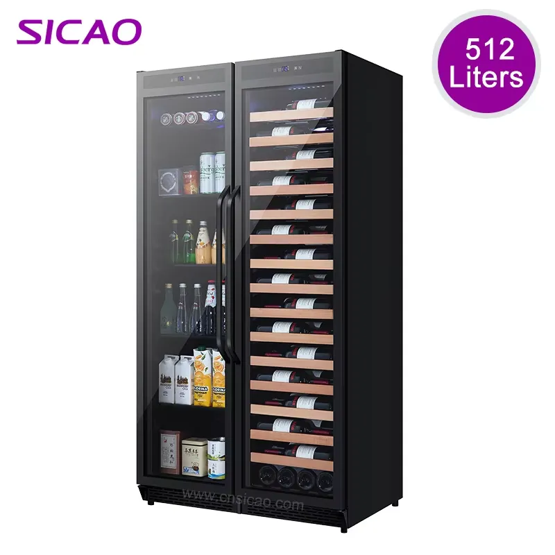 Home Bar And Fridge - Frigobar Embutido com Duas Portas, Refrigerador