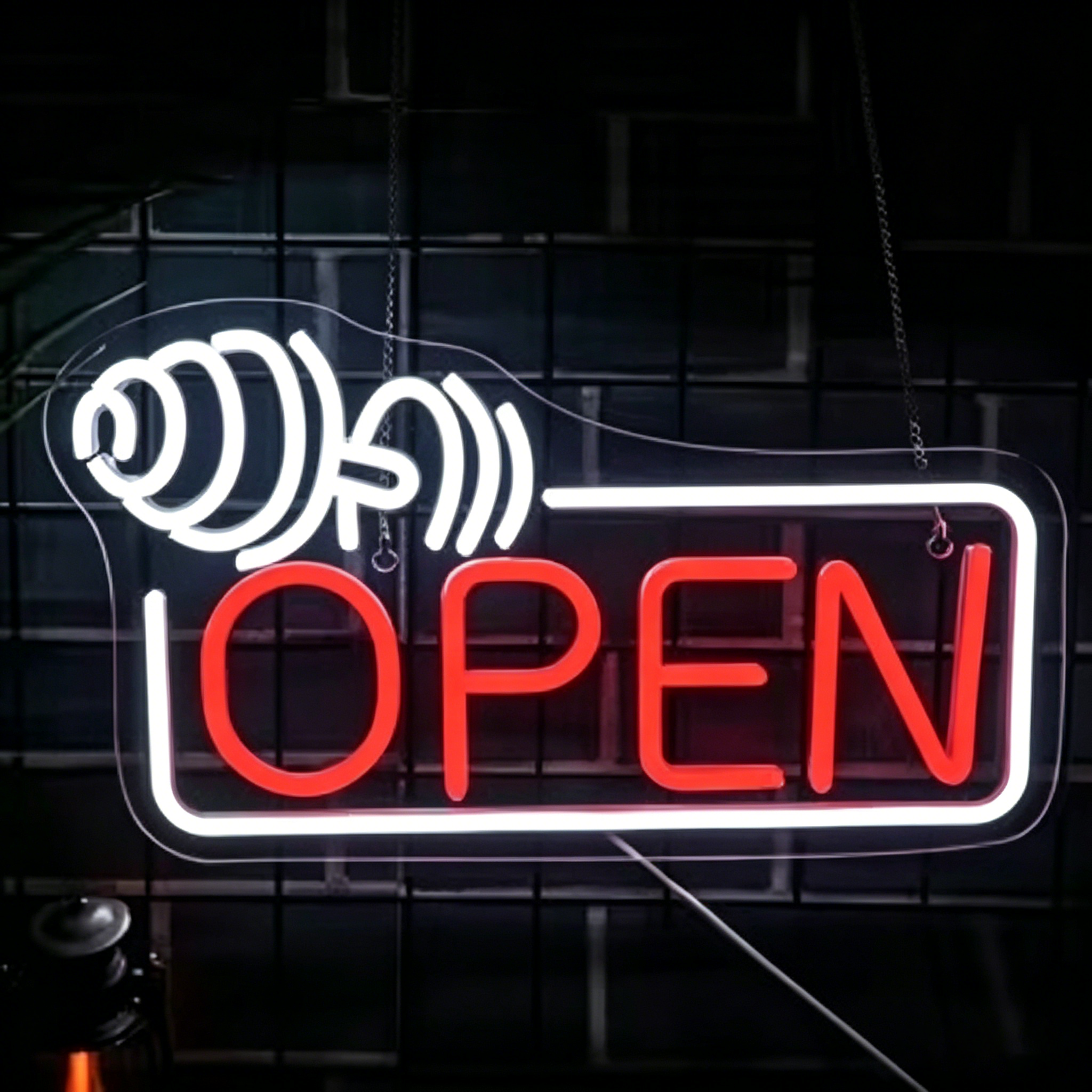 Home Bar Word - Letreiro de LED Neon Musical Colorido