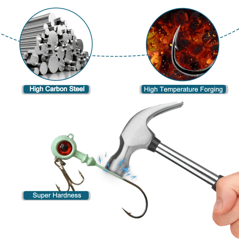 5 Peças de Cabeças de Jig com  - Jigger Double Sided avaliação e preço