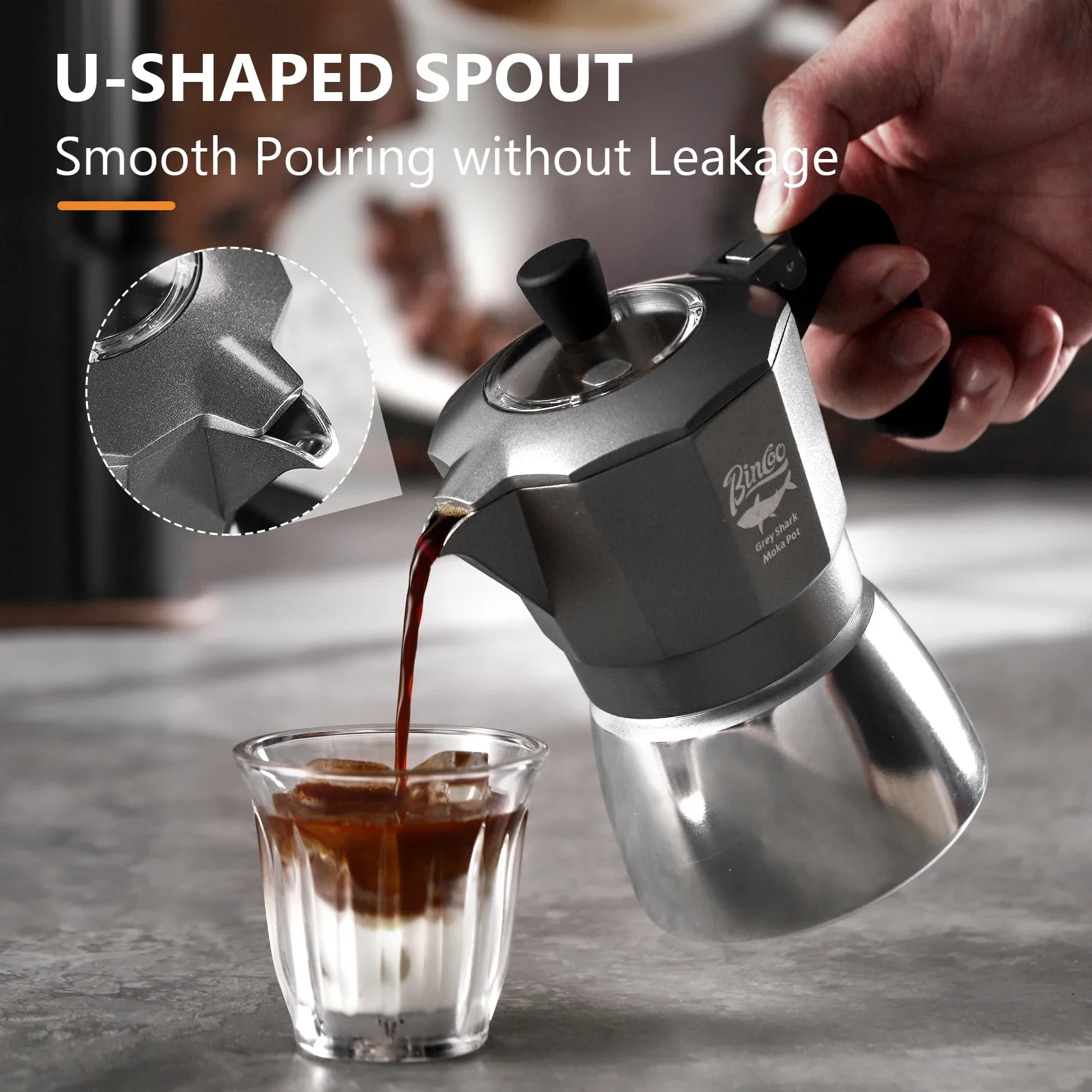 Cafeteira Moka Bincoo de 2 xíc - Home Barista avaliação e preço