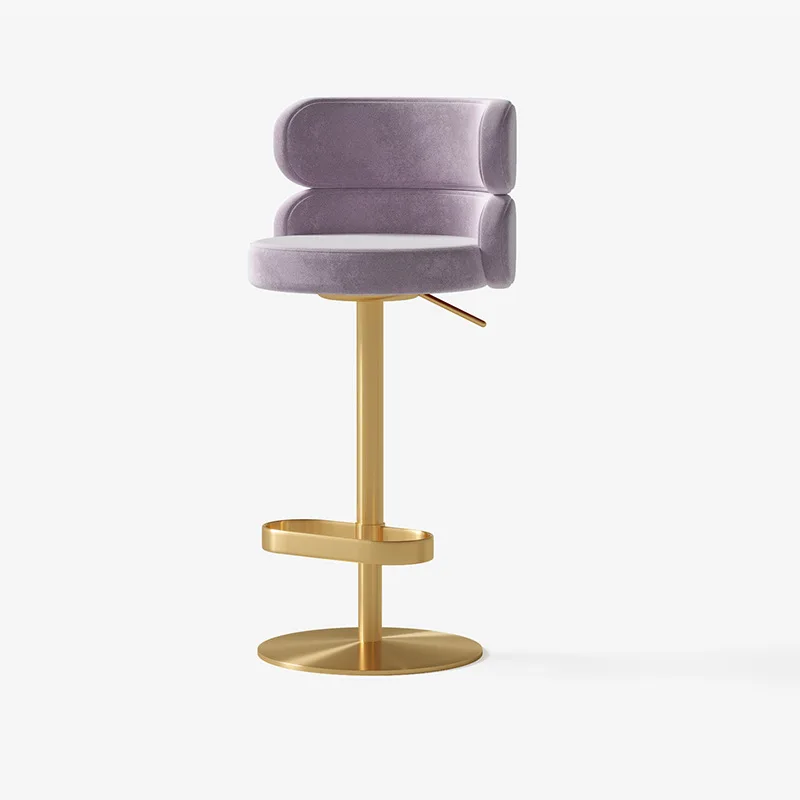 Para luxo moderno de aço inoxi - Home Bar Stools avaliação e preço