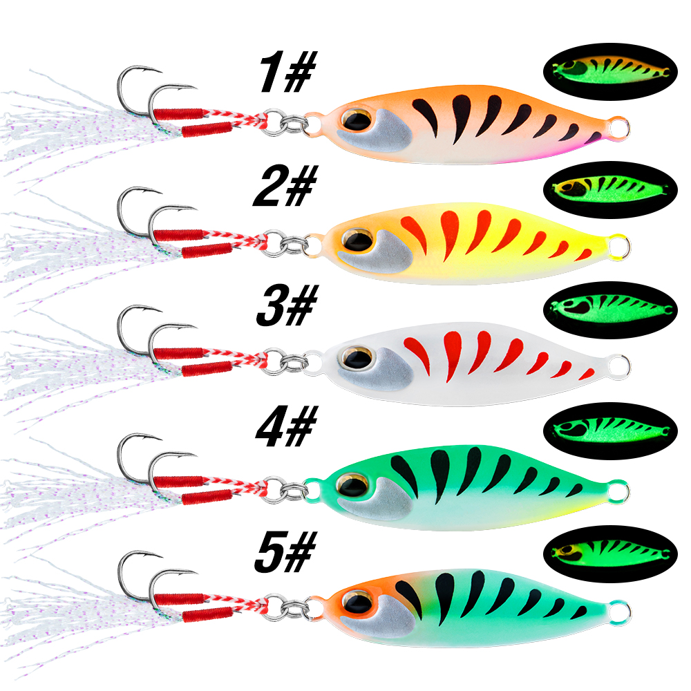 5 pçs jig isca 7g/10g/15g/20g  - Jigger Double Sided avaliação e preço