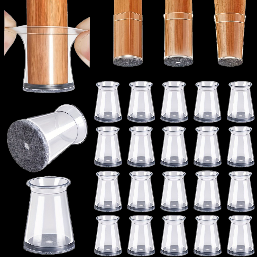 20 peças-protetores de chão de - Home Bar Stools avaliação e preço