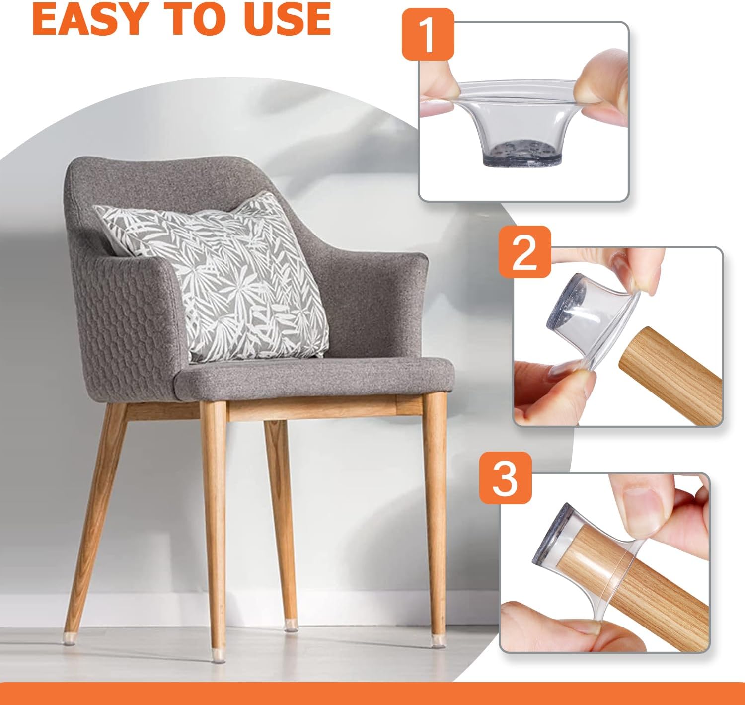 20 peças-protetores de chão de - Home Bar Stools avaliação e preço