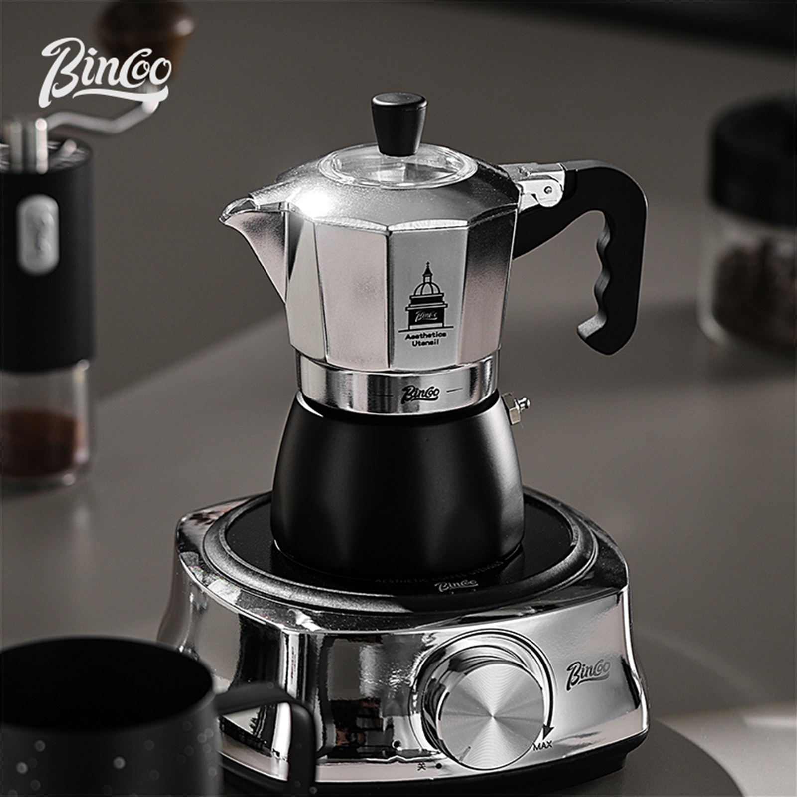 BINCOO Pote Moka de Válvula Du - Home Barista avaliação e preço