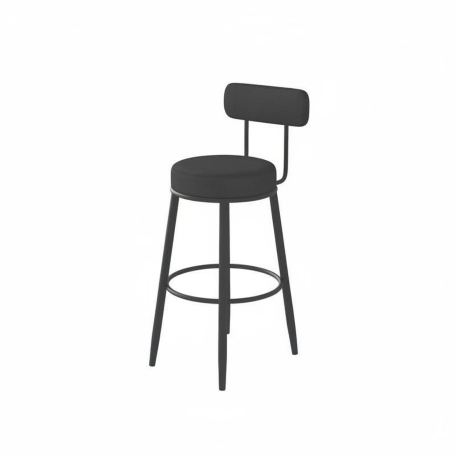 Banqueta Estofada com Encosto  - Home Bar Seating avaliação e preço