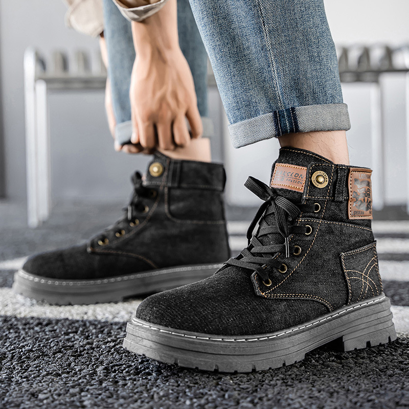 Plus size homens botas de torn - Home Barca avaliação e preço