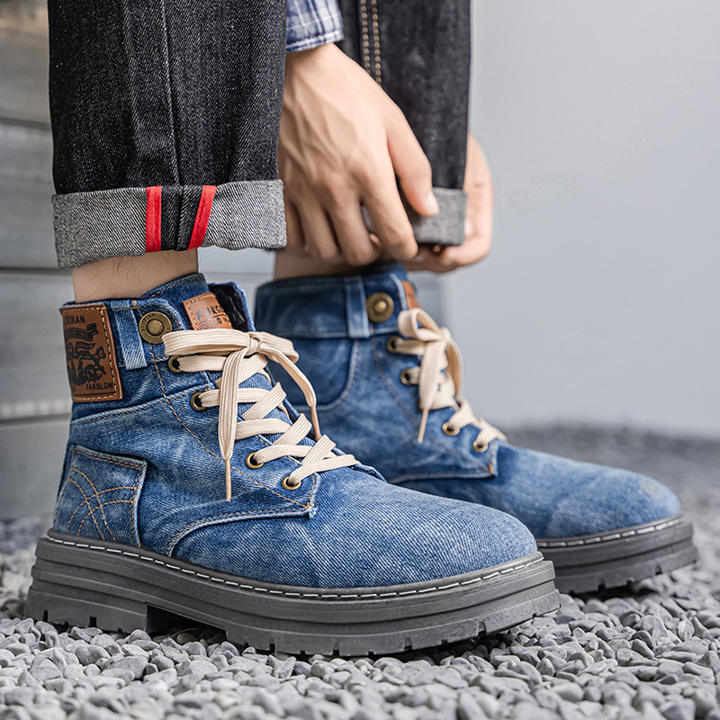 Plus size homens botas de torn - Home Barca avaliação e preço