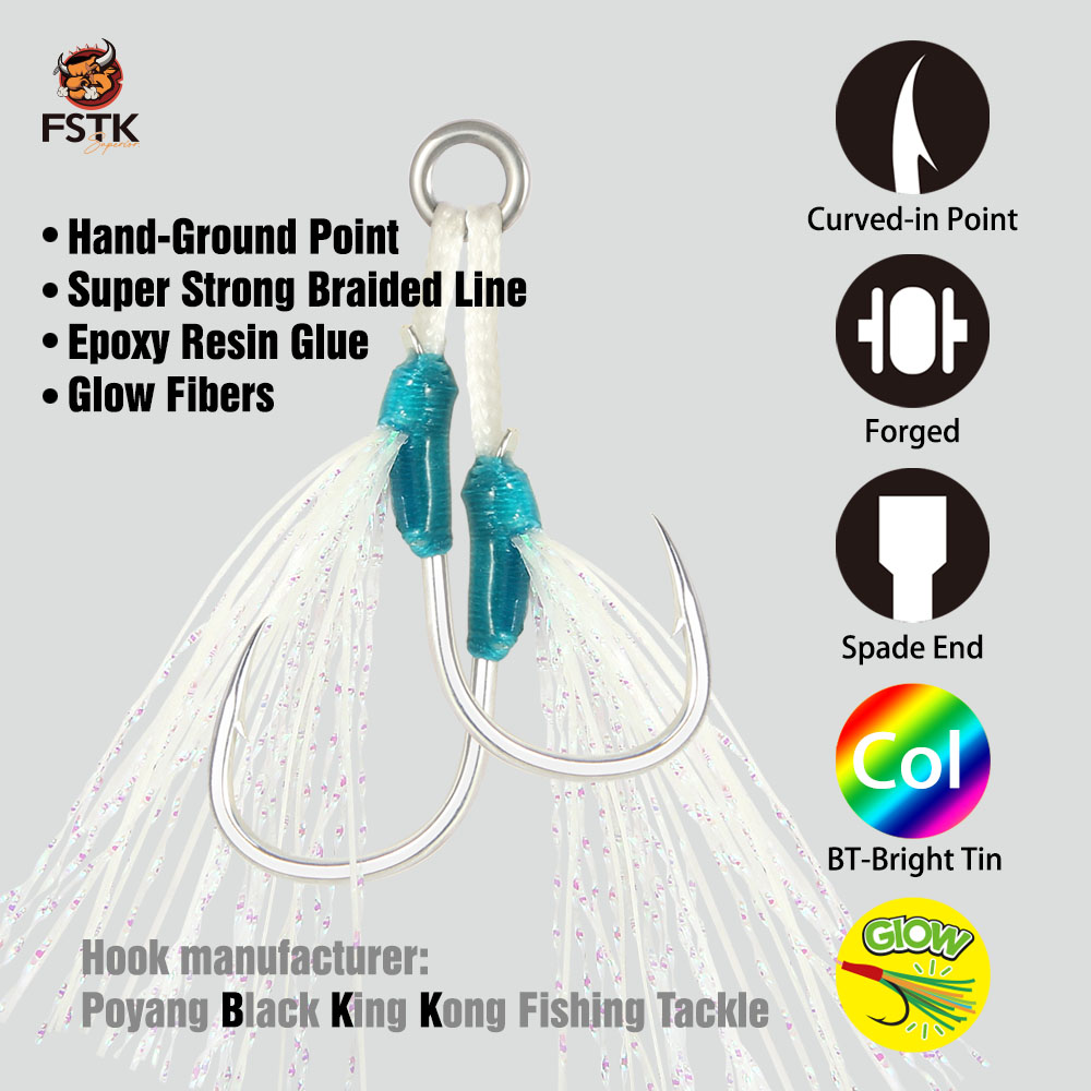 WEIHAI FSTK Anzol Duplo de Met - Jigger Double Sided avaliação e preço