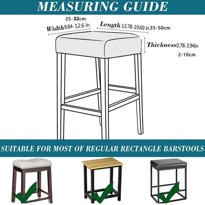 Capa para Banqueta de Bar, 1/2 - Home Bar Seating avaliação e preço