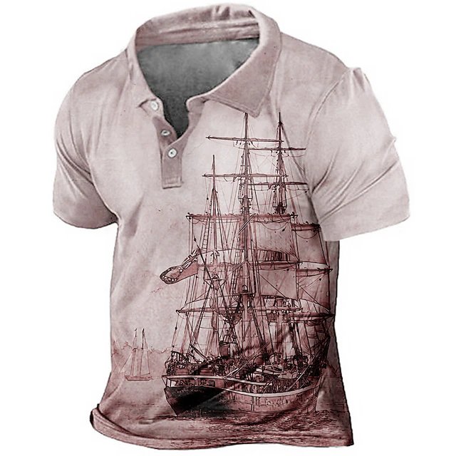 Camisa polo masculina de manga - Home Barca avaliação e preço