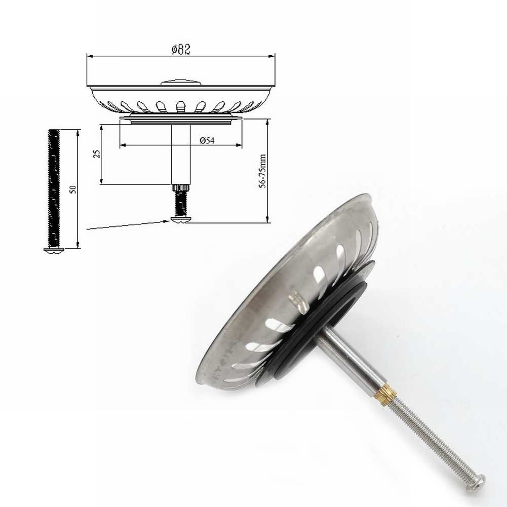 1 pçs filtro de pia da cozinha - Home Bar Sink avaliação e preço
