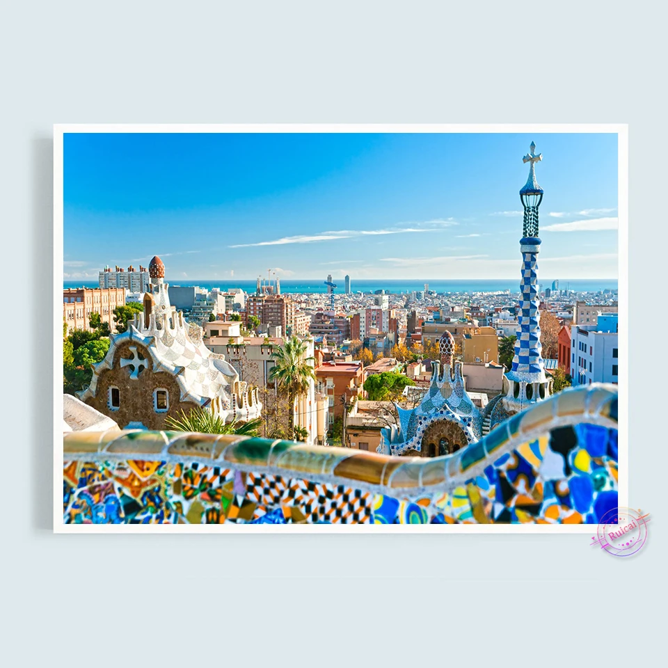 Parque guell em barcelona espa - Home Barcelona avaliação e preço