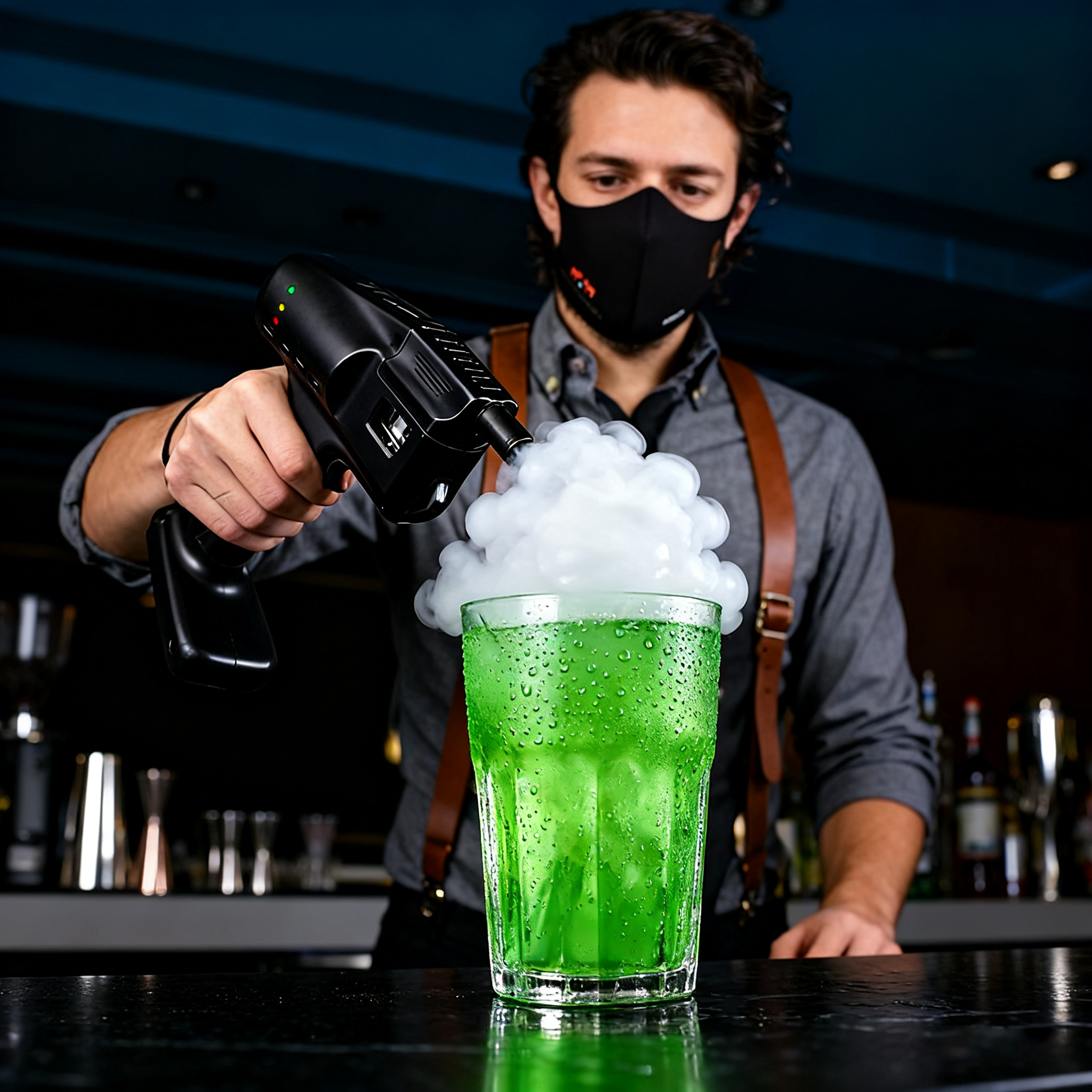 Pistola de Bolhas de Fumaça pa - Smoking Gun Kit avaliação e preço