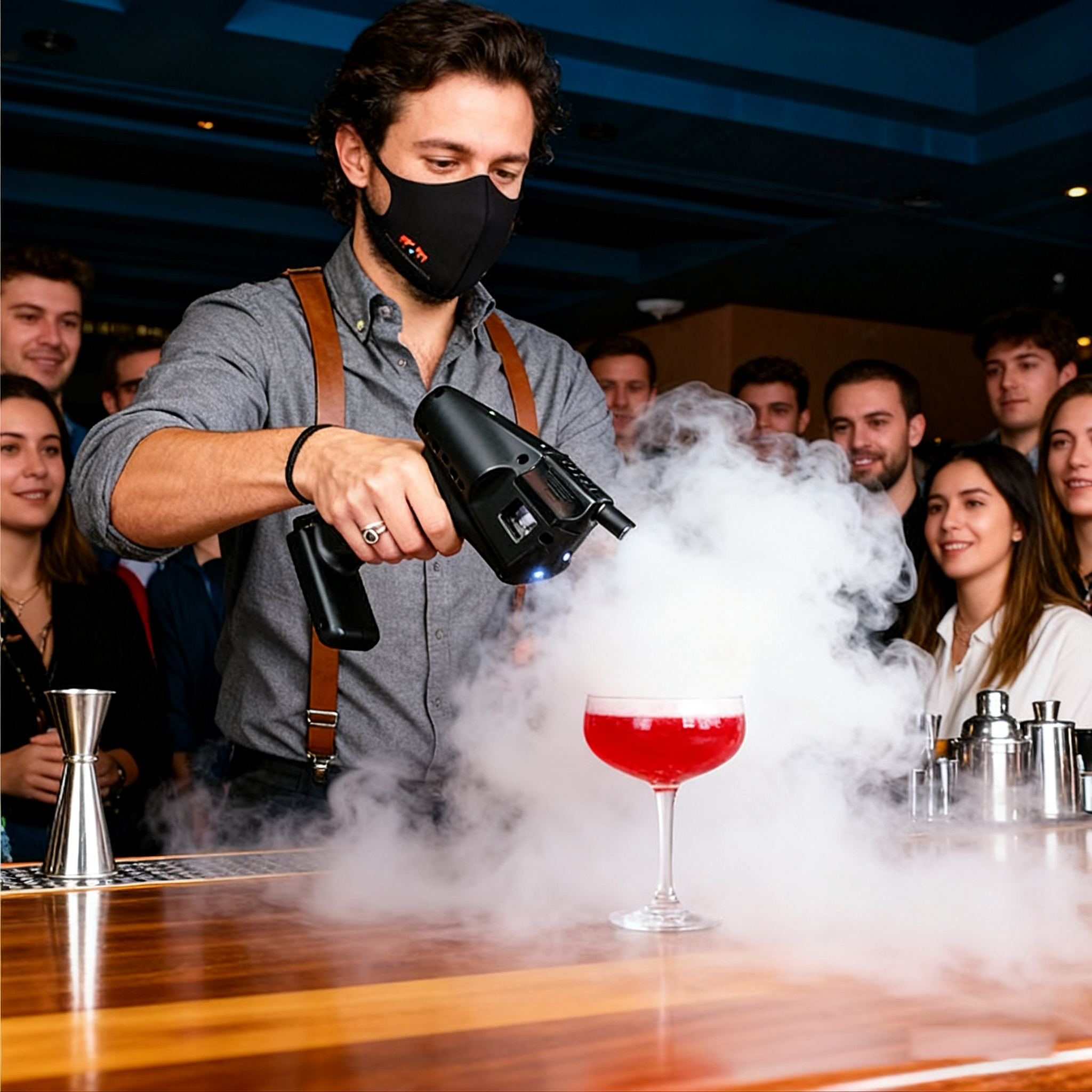 Pistola de Bolhas de Fumaça pa - Smoking Gun Kit avaliação e preço