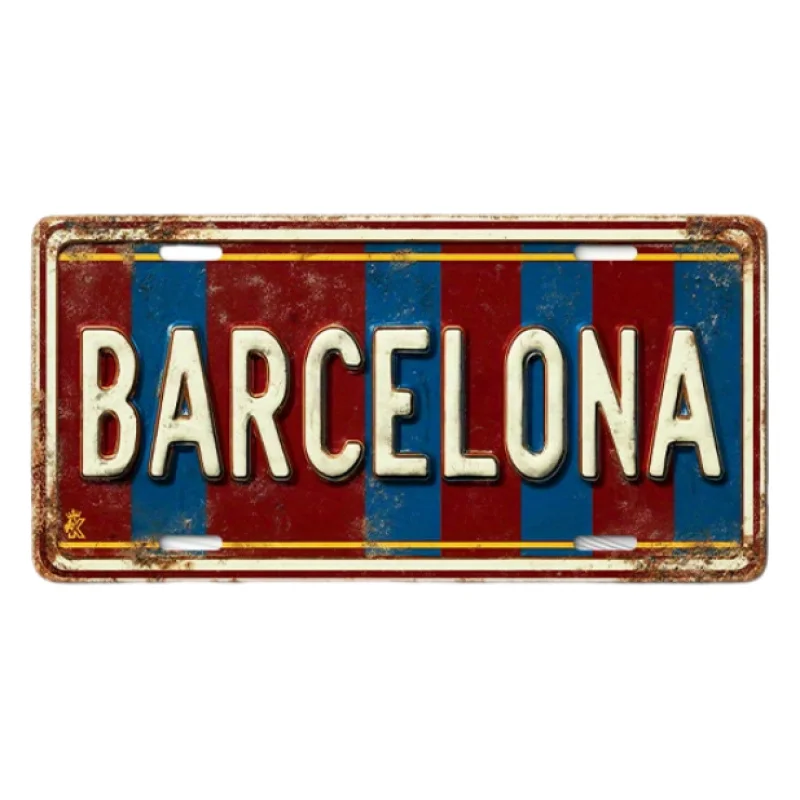 Placa Decorativa de Parede de  - Home Barcelona avaliação e preço