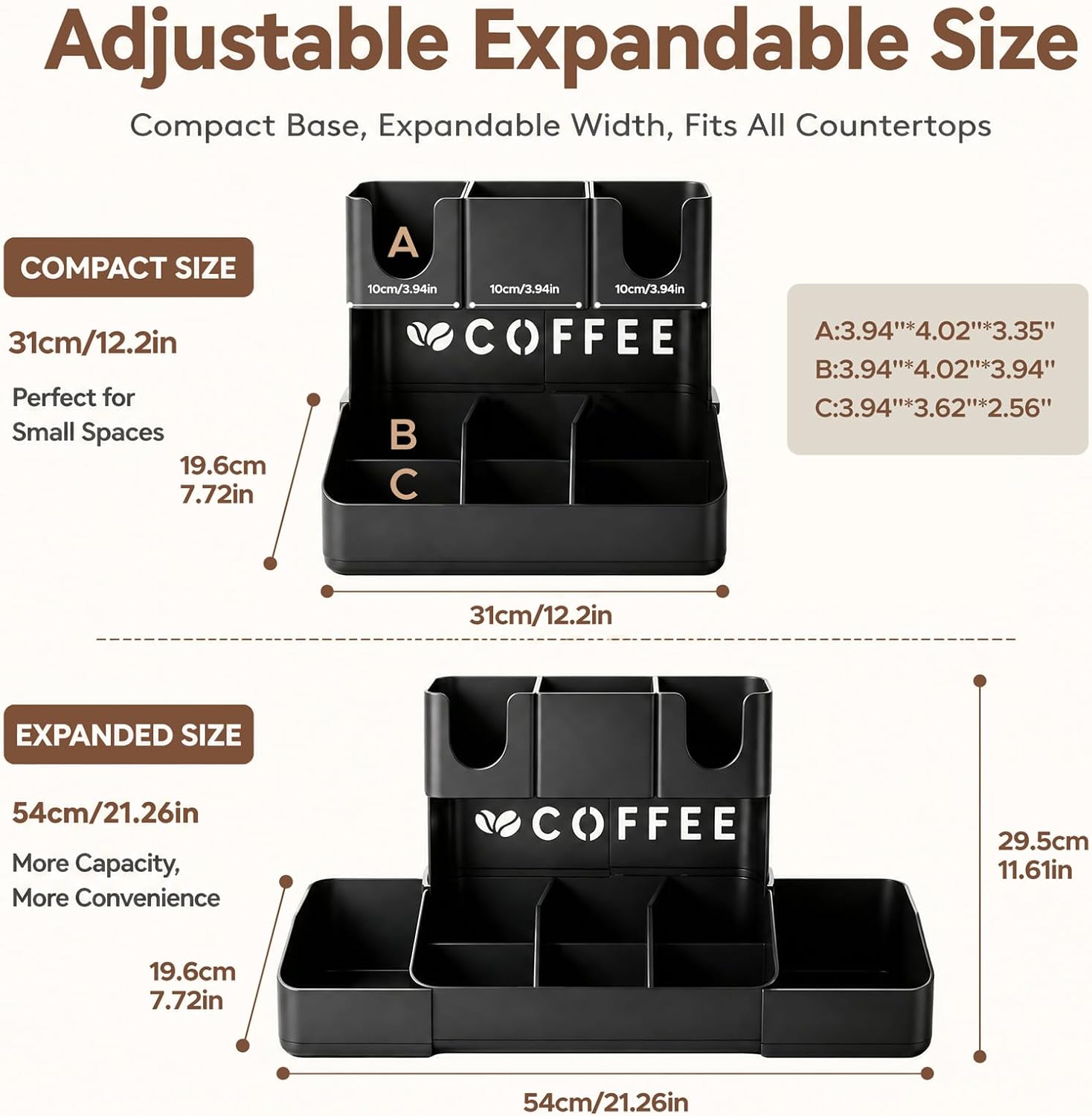 Organizador de estação de café - Home Bar Setup avaliação e preço