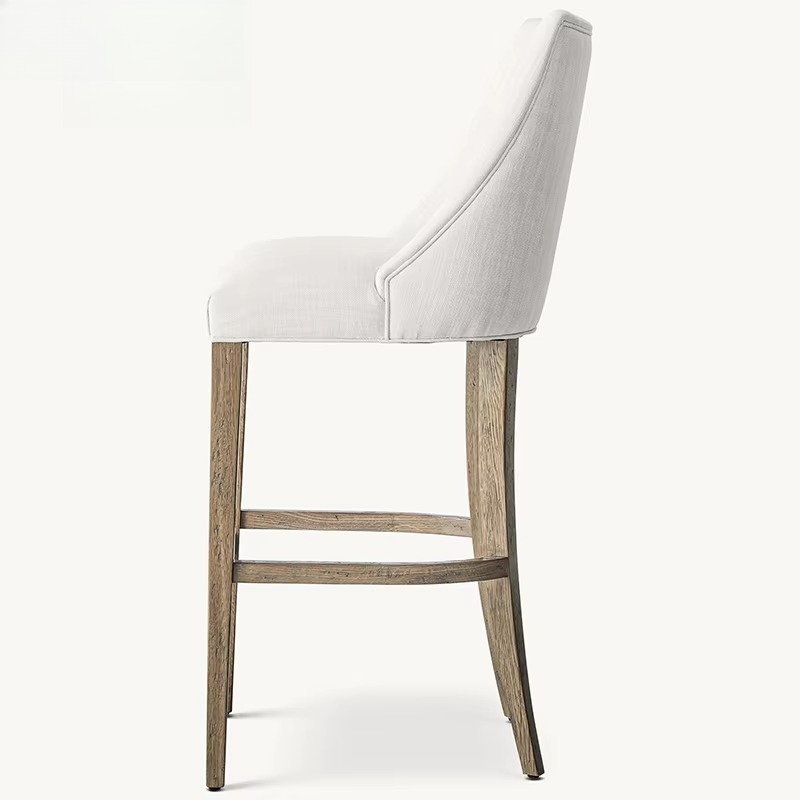 Cadeira de bar de madeira maci - Home Bar Stools avaliação e preço