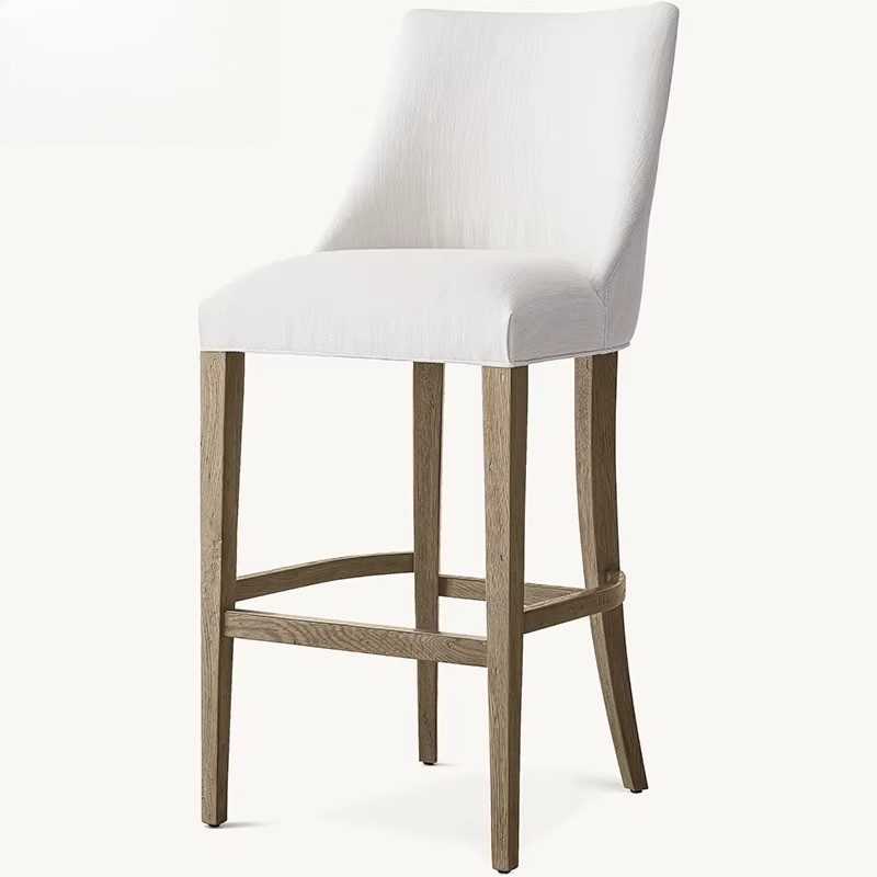 Cadeira de bar de madeira maci - Home Bar Stools avaliação e preço