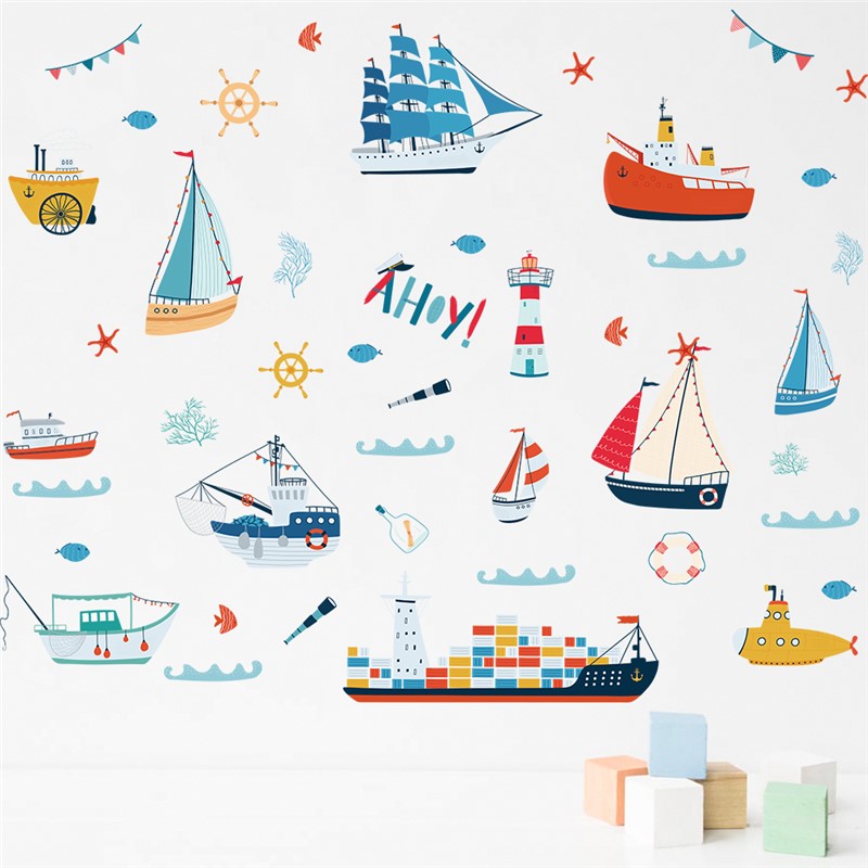 Submarine Pattern Adesivos de  - Home Barca avaliação e preço