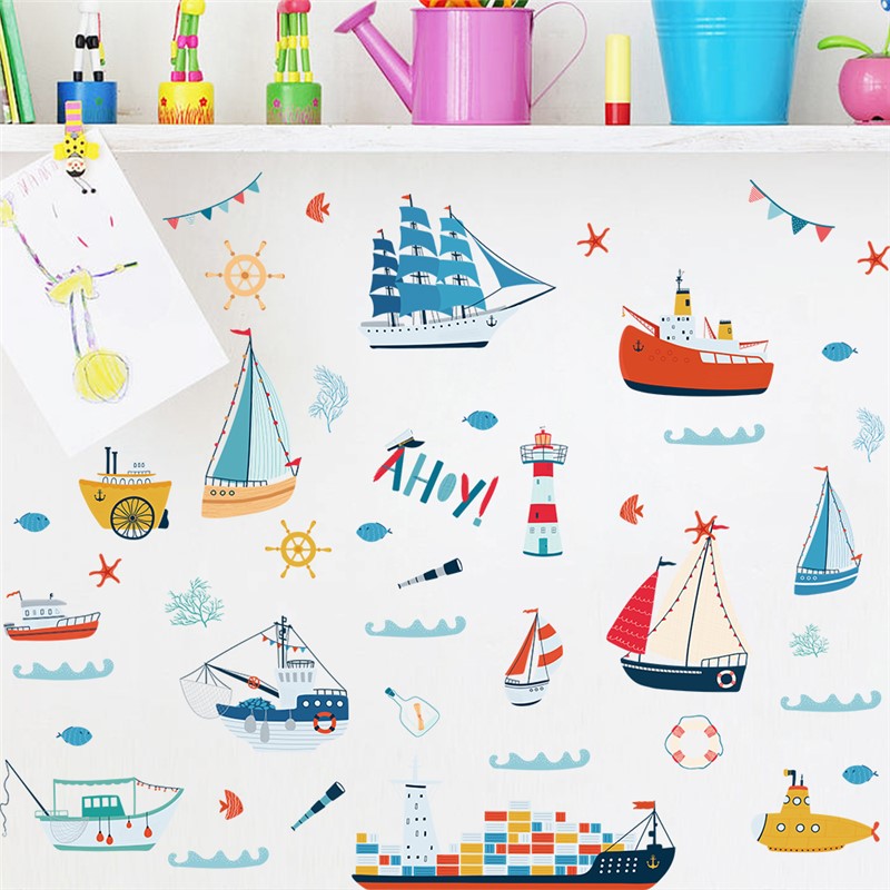 Submarine Pattern Adesivos de  - Home Barca avaliação e preço