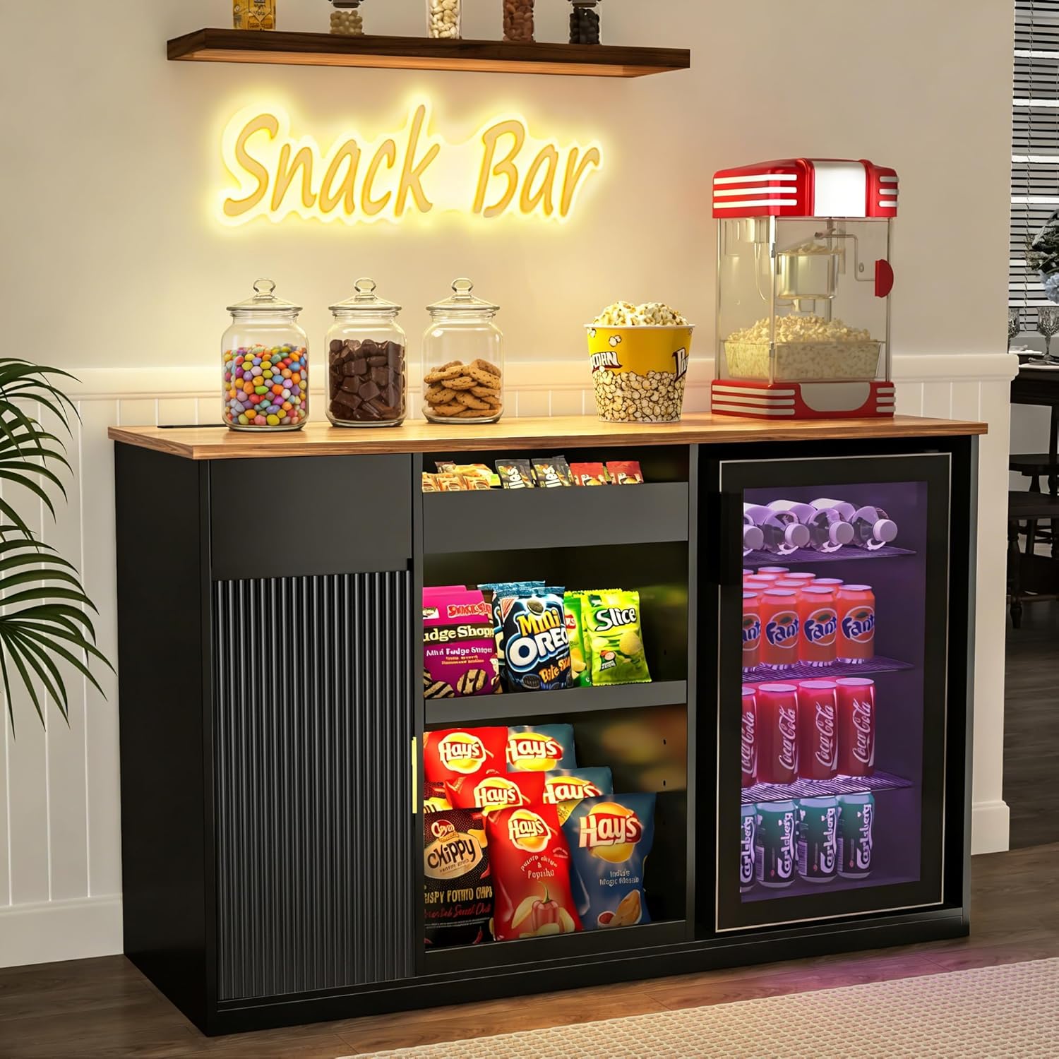 Armário para Lanches com Espaç - Home Bar And Fridge avaliação e preço