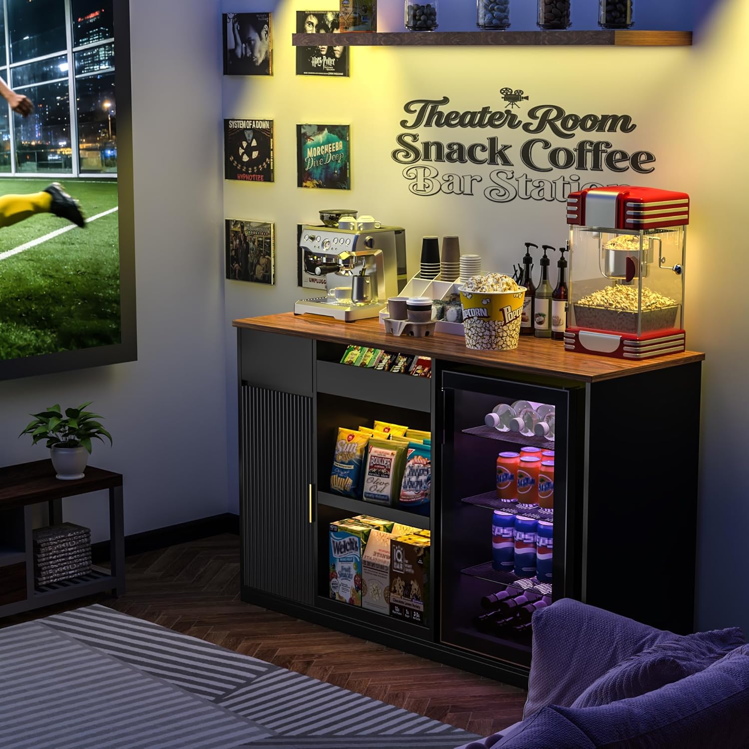 Armário para Lanches com Espaç - Home Bar And Fridge avaliação e preço