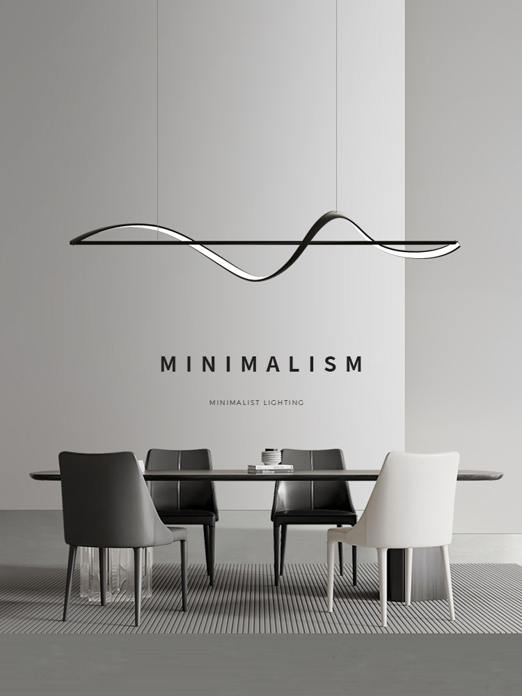 Moderno Minimalismo Curva Led  - Home Bar Word avaliação e preço