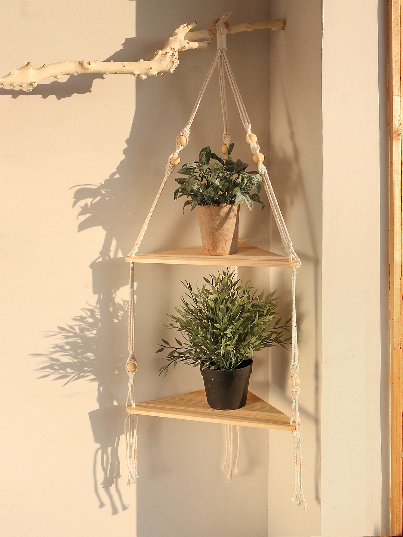 Prateleira de canto de madeira - Home Bar Shelf avaliação e preço