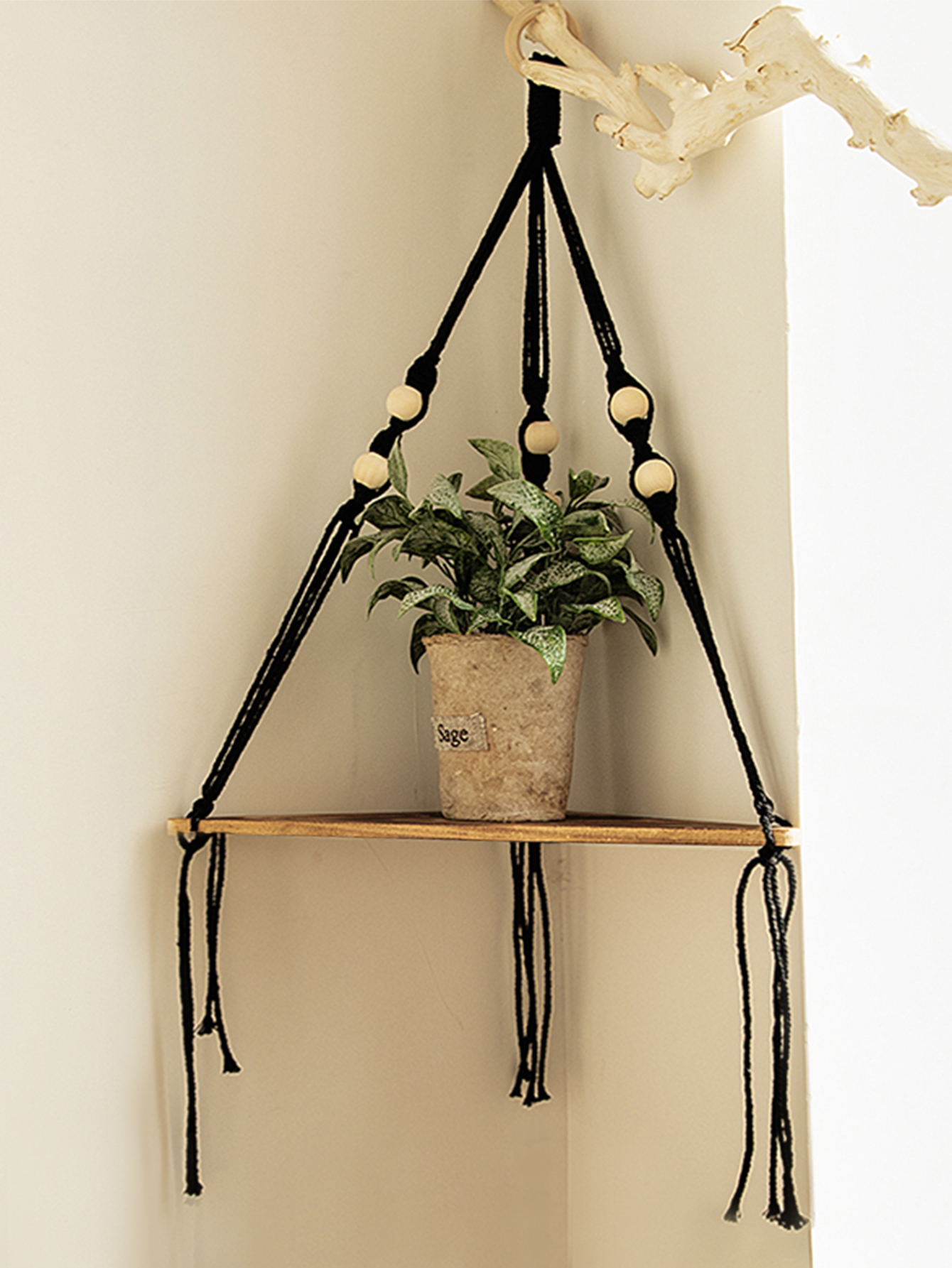 Prateleira de canto de madeira - Home Bar Shelf avaliação e preço