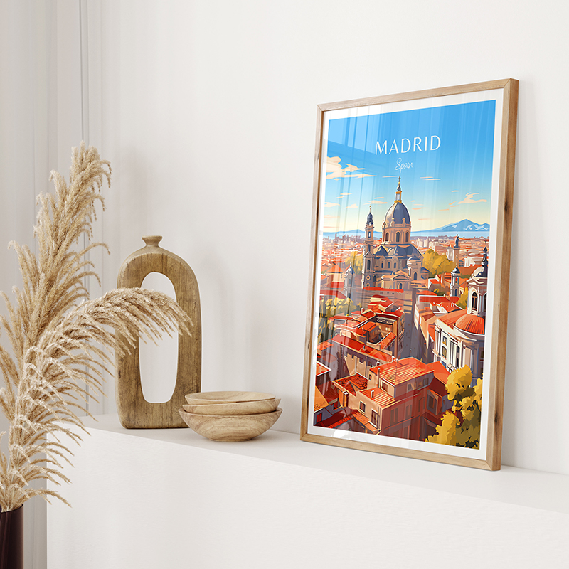 Cartaz de Viagem de Espanha, P - Home Barcelona avaliação e preço