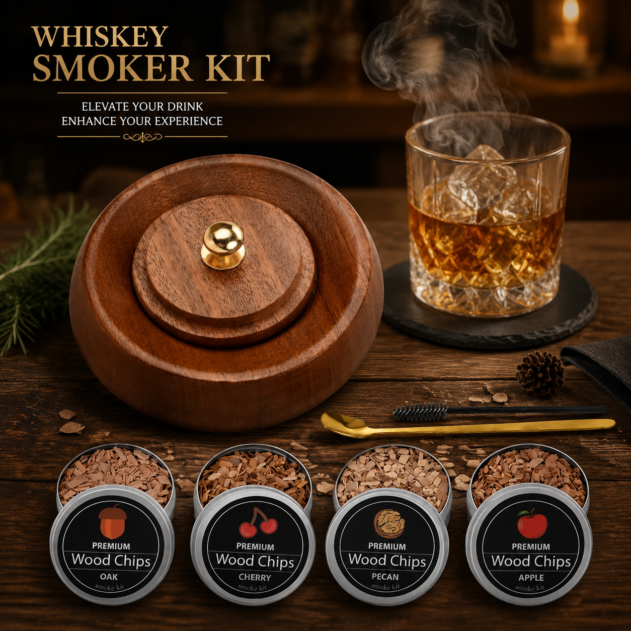 Kit Defumador de Uísque, Infus - Smoking Gun Kit avaliação e preço