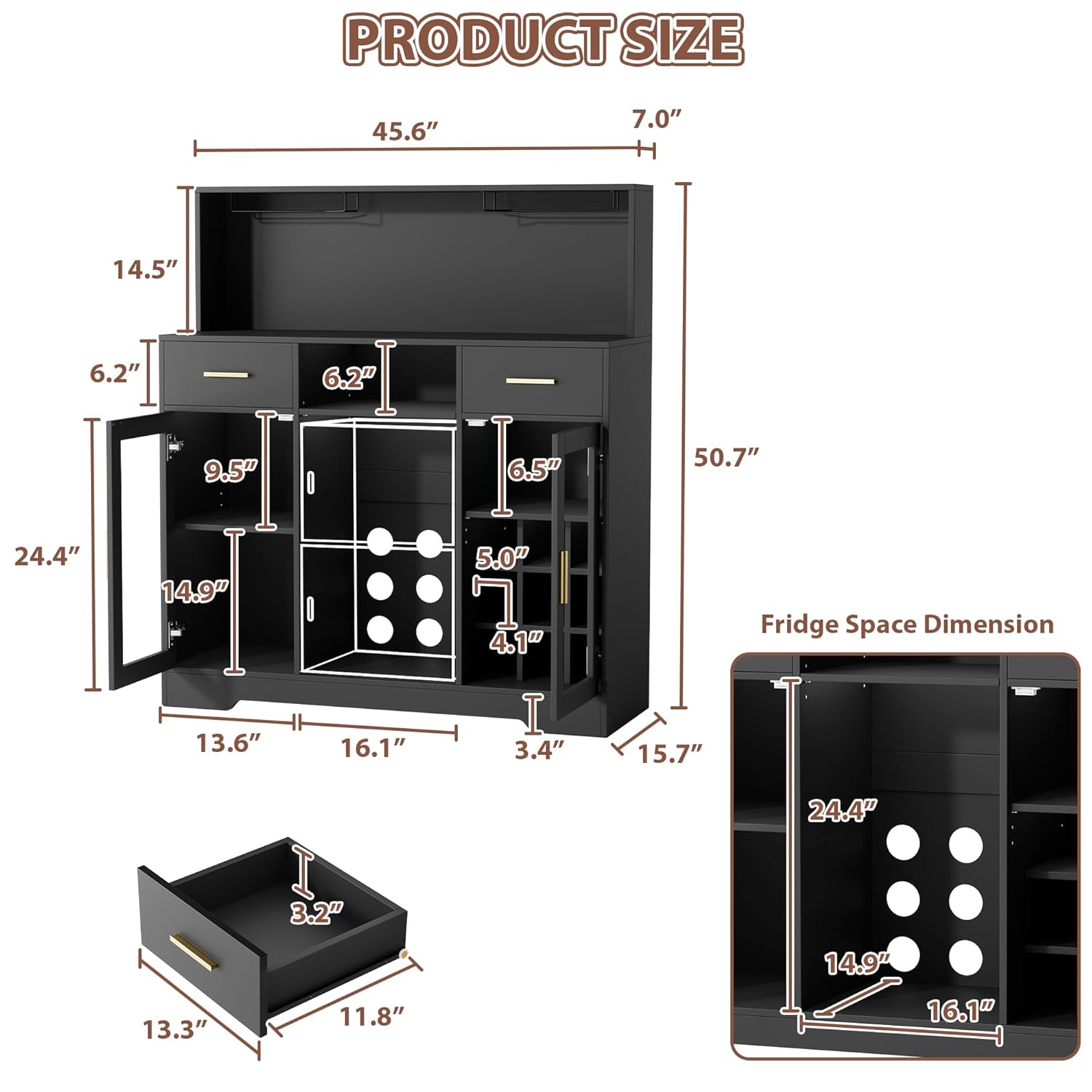 Armário Mini Frigorífico com A - Home Bar And Fridge avaliação e preço