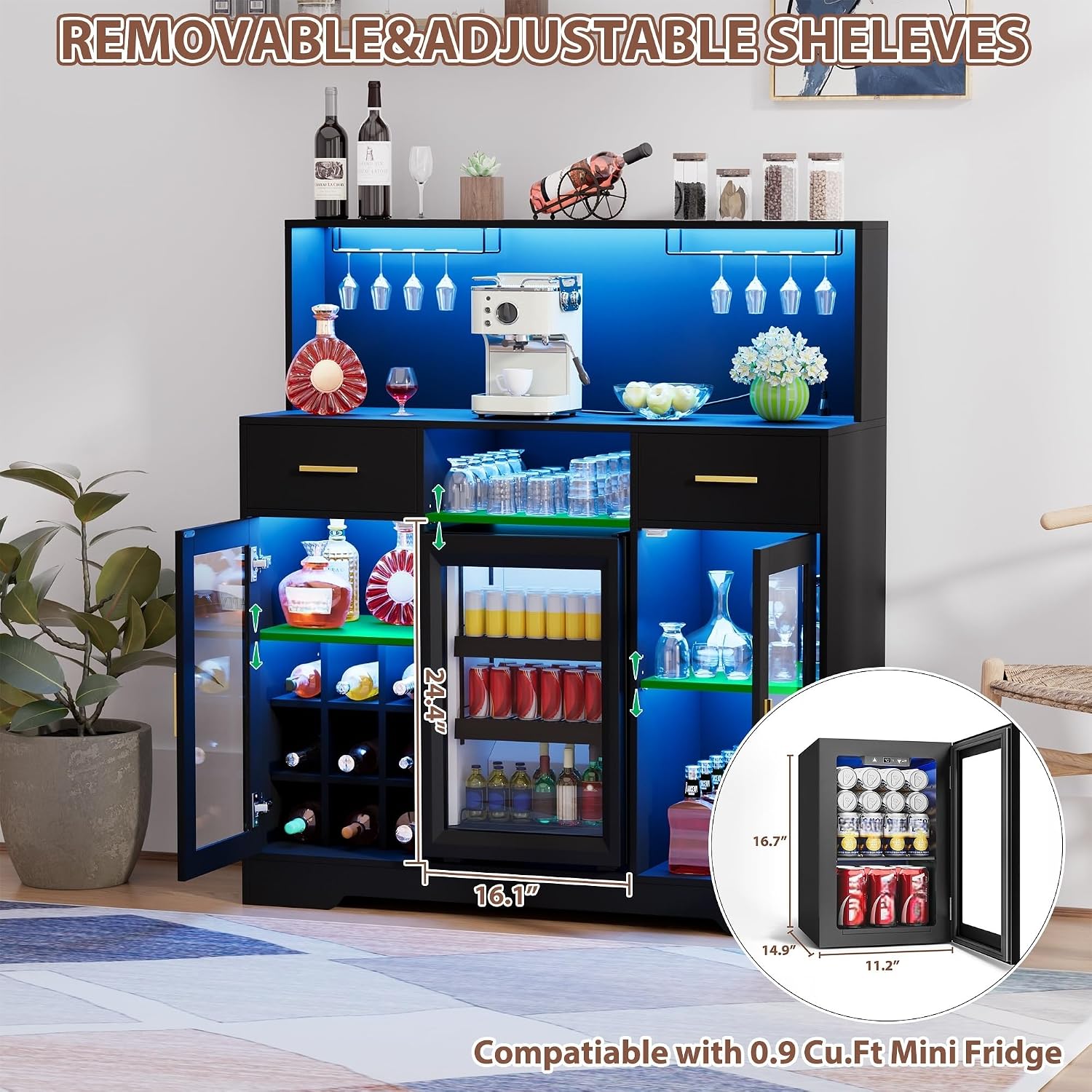 Armário Mini Frigorífico com A - Home Bar And Fridge avaliação e preço