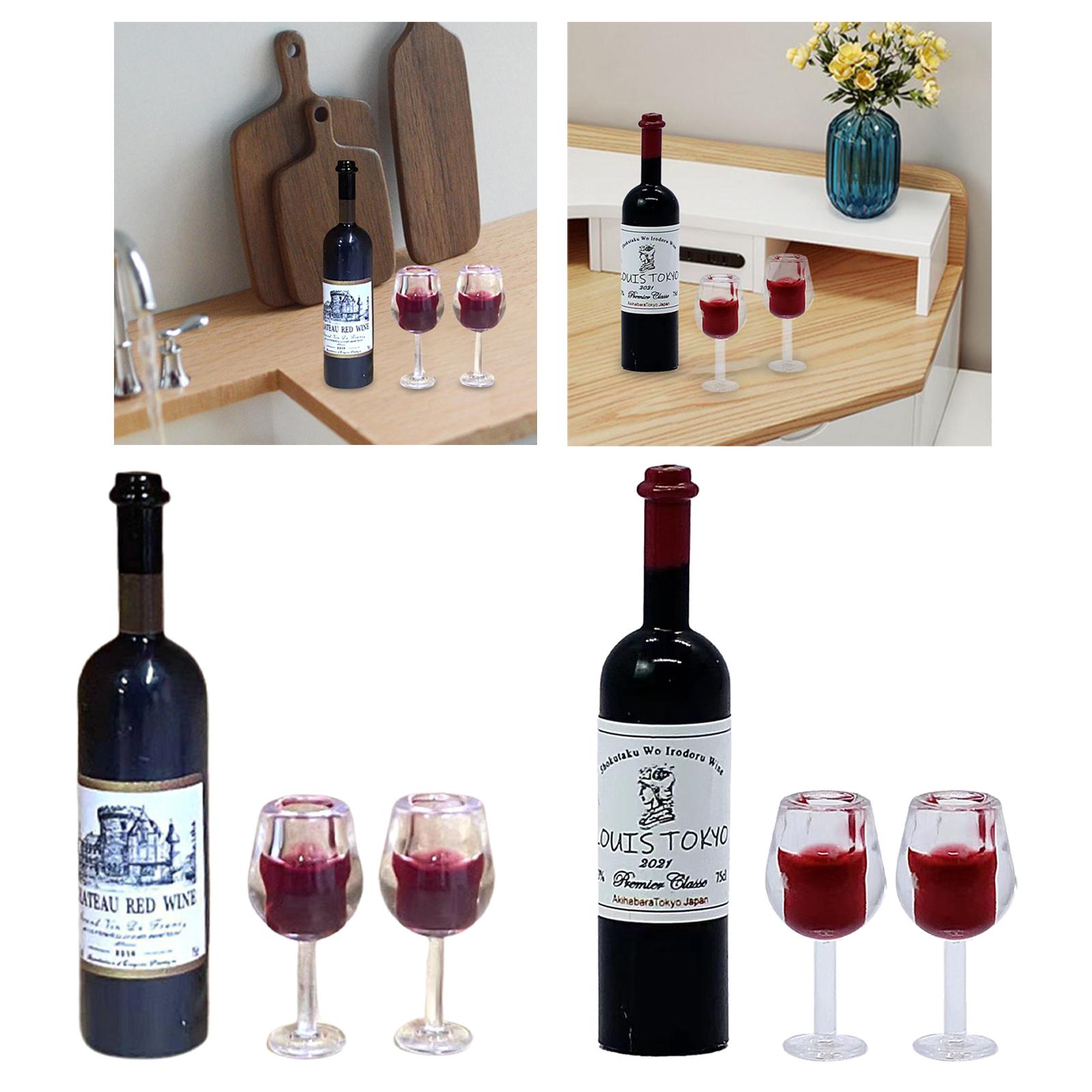 Copos de garrafa de vinho para - Home Bar Shelf avaliação e preço