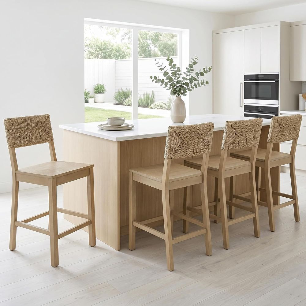 Conjunto de 2 Banquetas com En - Home Bar Stools avaliação e preço