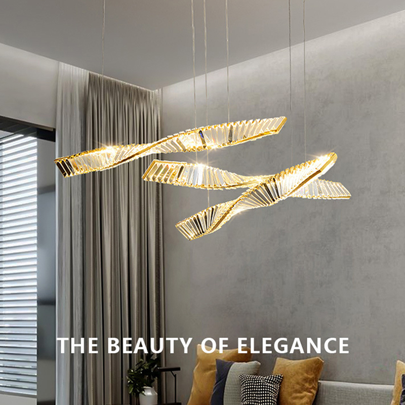 LED Long Strip Crystal Lustres - Home Bar Word avaliação e preço